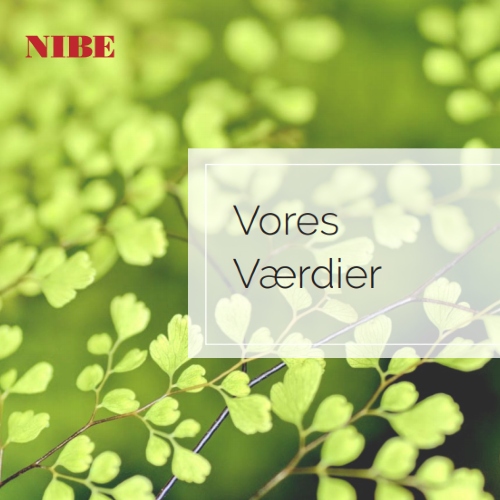 Nibe Gruppen værdier