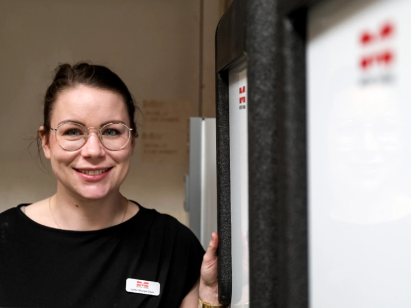 Lykke Strange Olsen med METRO Delta