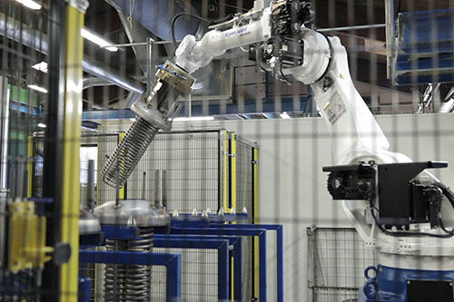 Robot i METRO
  THERMs produktion