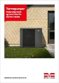 Varmepumpe brochure
  METRO THERM
