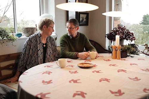 Bente og Stig taler om varmepumpeløsning