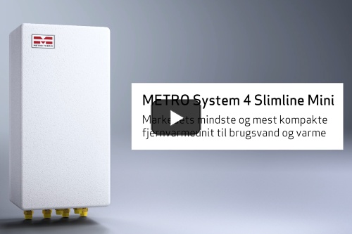 Præsentationsfilm - METRO System 4 Slimline Mini