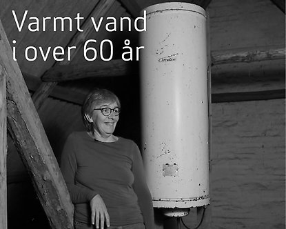 Varmt vand siden 1960